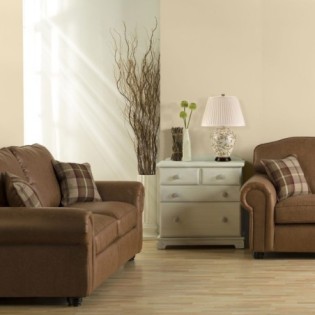 Leaves Brown Gold Table Lamp