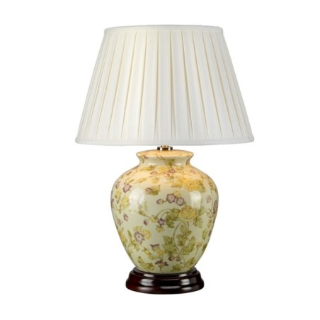 Table lamp Yellow Flowers