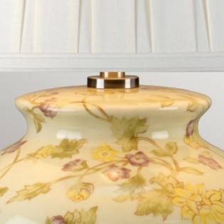 Table lamp Yellow Flowers