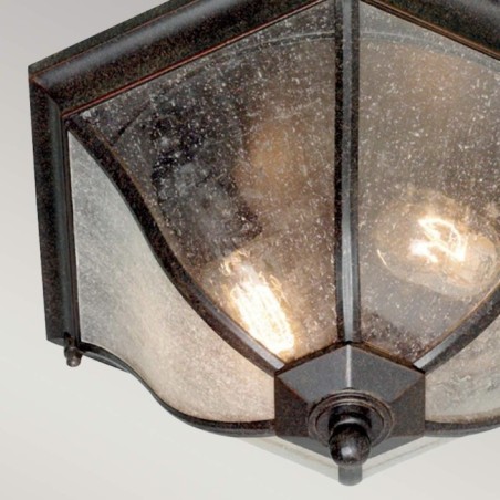 New England Ceiling Flush Light (2 Lights)