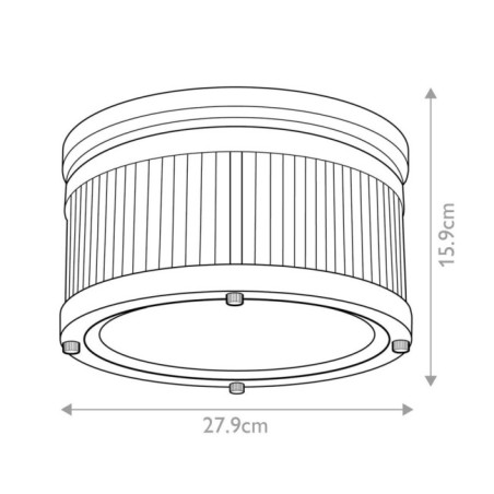 Paulson Ceiling Light (3 Lights)