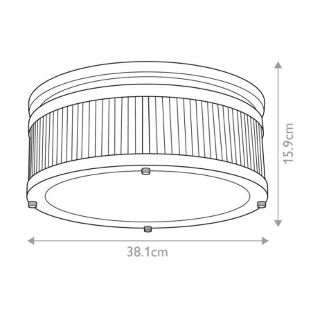 Paulson Ceiling Light (4 Lights)