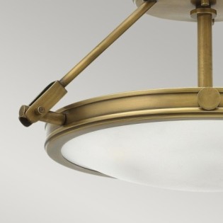 Collier Ceiling Semi-Flush Light (3 Lights)