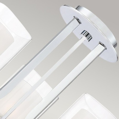 Ceiling semi-flush light for bathrooms Kolt (3 lights)