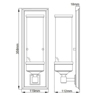 Wall Lamp for bathrooms Cambridge