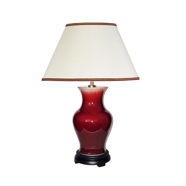 Oxblood I Table Lamp