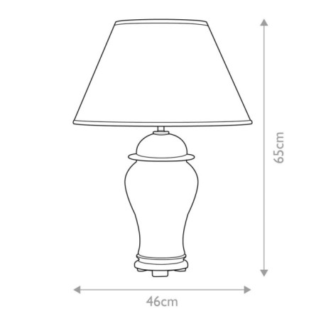 Oxblood II Table Lamp