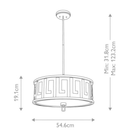 Lemuria L Ceiling Lamp (3 lights)