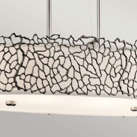 Silver Coral II Ceiling Lamp (4 lights)