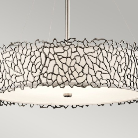 Silver Coral Ceiling Lamp (4 lights)