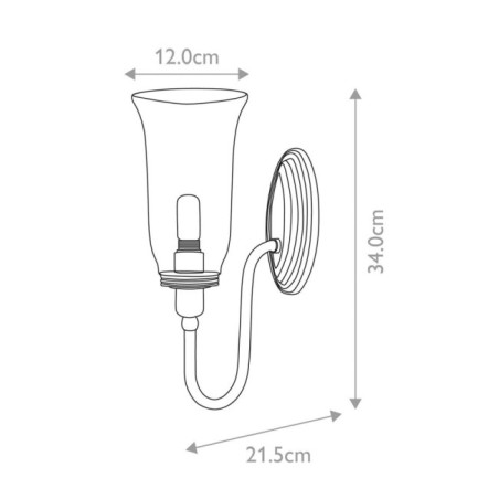 Wall Lamp for bathrooms Blake