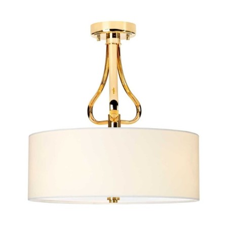 Falmouth Semi-Flush for Bathrooms (3 Lights)
