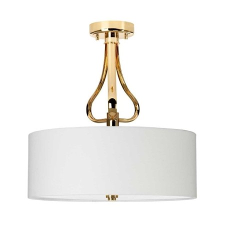 Falmouth Semi-Flush for Bathrooms (3 Lights)
