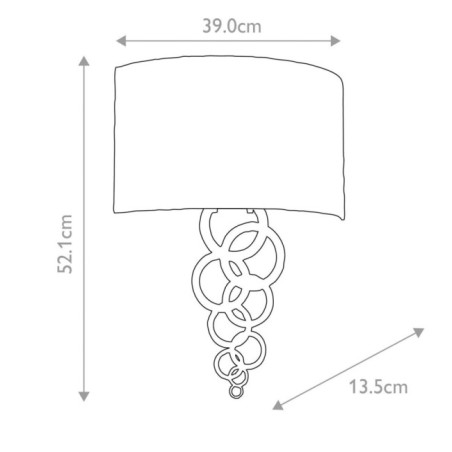 Curtis Wall Light (2 Lights)