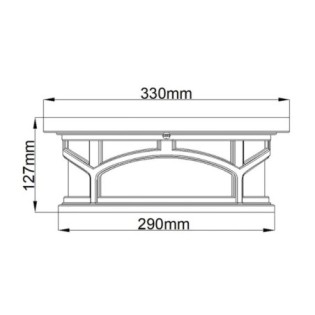 Marblehead Ceiling Flush Light (2 Lights)