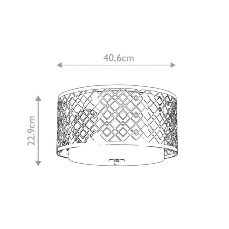 Ziggy Ceiling Light (2 lights)