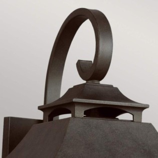 Aplique de pared de exterior Galena (3 luces)