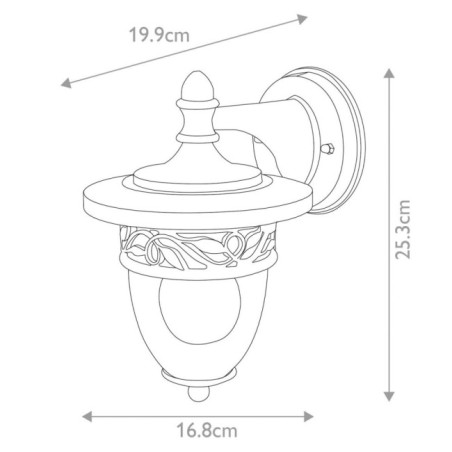 Burford outdoor Wall Lamp