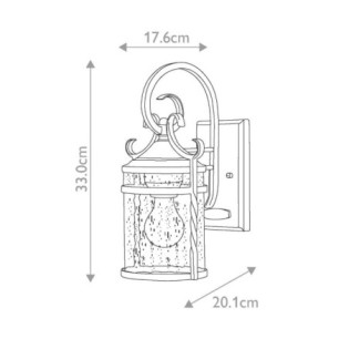 Aplique de pared de exterior Casa