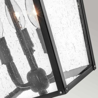 Aplique de pared de exterior Huntersfield (3 luces)