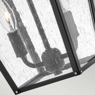 Aplique de pared de exterior Huntersfield (2 luces)