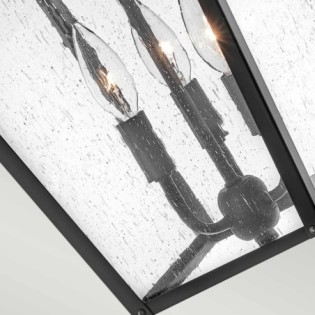 Lámpara colgante de exterior Huntersfield (3 luces)