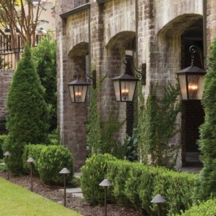 Aplique de pared de exterior Trellis (4 luces)