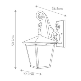 Aplique de pared de...