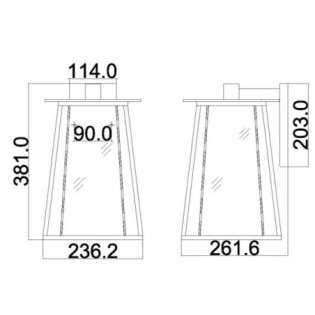 Walker Outdoor Wall Lamp (2...