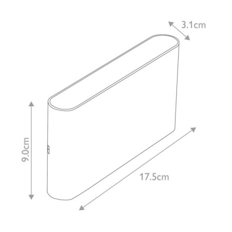 Outdoor LED Wall Lamp Jens (10W)