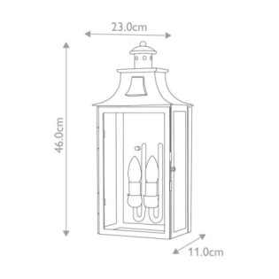 Kendal Outdoor Wall Lamp (2...