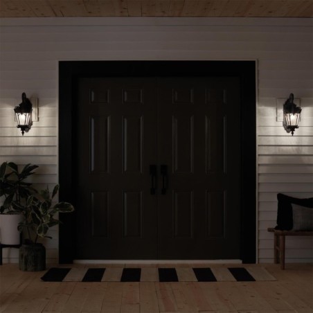 Aplique de pared de exterior Tournai (2 luces)