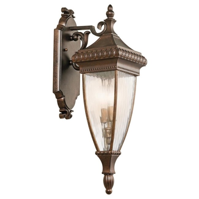 Aplique de pared de exterior Venetian Rain (2 luces)