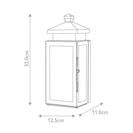 Aplique de pared de exterior Matlock