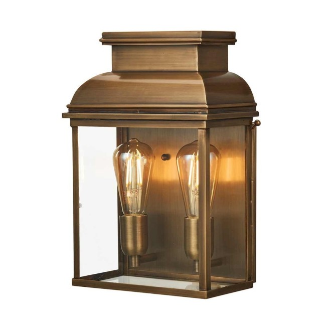 Aplique de pared de exterior Old Bailey (2 luces)