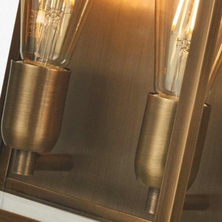 Aplique de pared de exterior Old Bailey (2 luces)