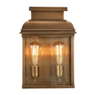 Aplique de pared de exterior Old Bailey (2 luces)