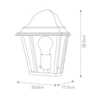 St James Outdoor Wall Lamp