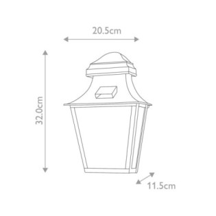 St Pauls outdoor Wall Lamp