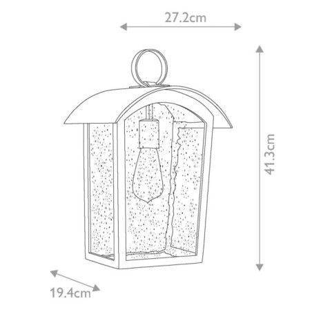 Hodges L Outdoor Wall Lamp