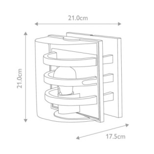 Frida M Outdoor Wall Lamp