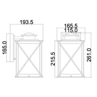 Argyle S Outdoor Wall Lamp