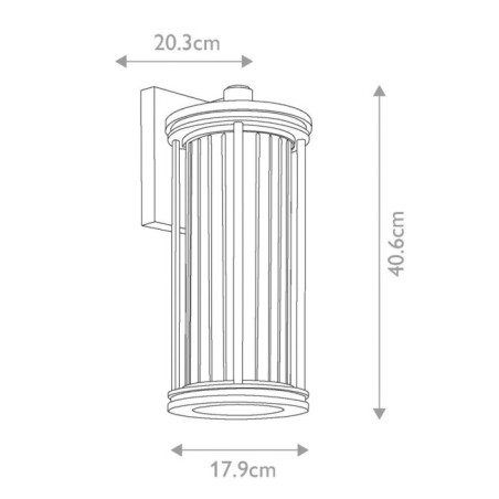 Outdoor Wall Lamp Bars M