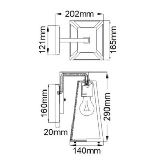 Delison S Outdoor Wall Lamp