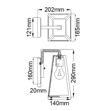 Delison S Outdoor Wall Lamp