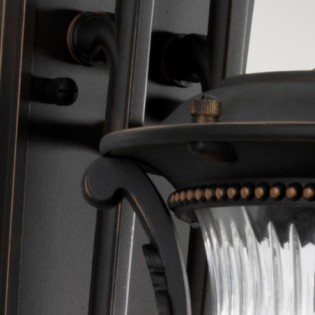 Aplique de pared de exterior Luverne M