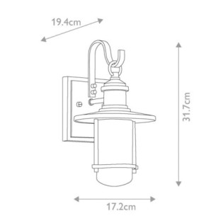 Aplique de pared de...