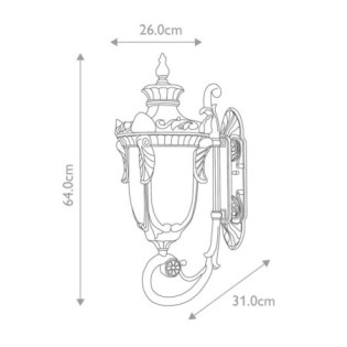 Aplique de pared de...