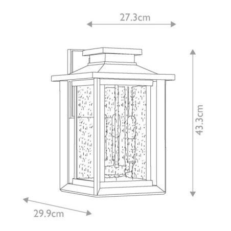 Wakefield L Outdoor Wall Lamp