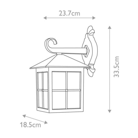 Winchester II Outdoor Wall Lamp